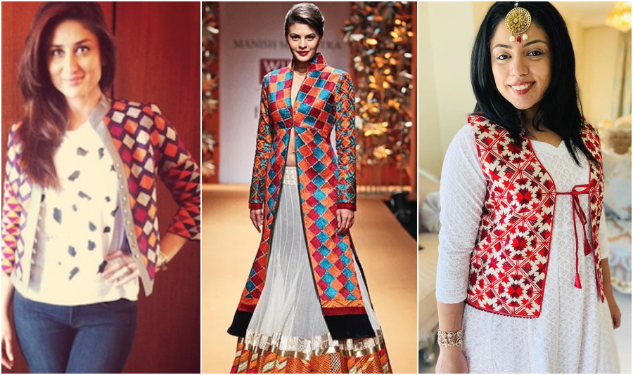 Phulkari jacket for women