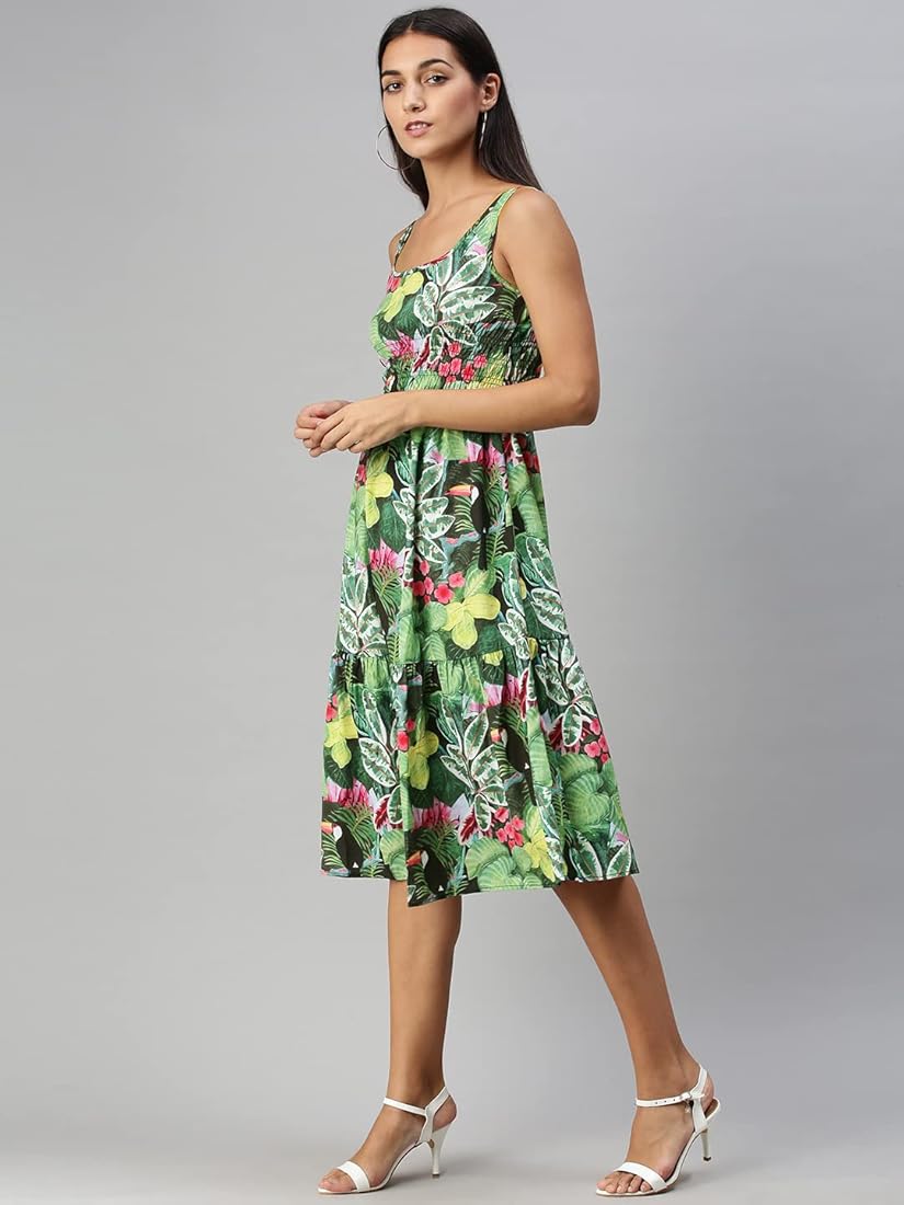 KASSUALLY Stylish Floral Dress