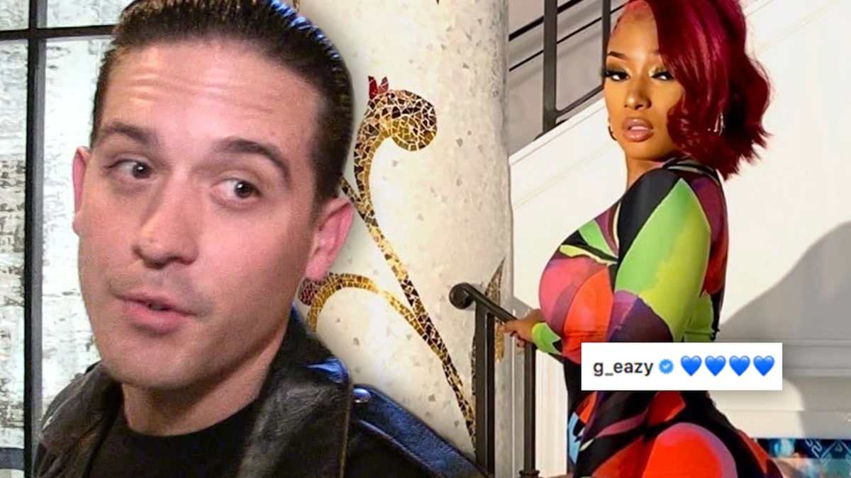 G-Eazy and Megan Thee Stallion Kiss and Go Instagram Official