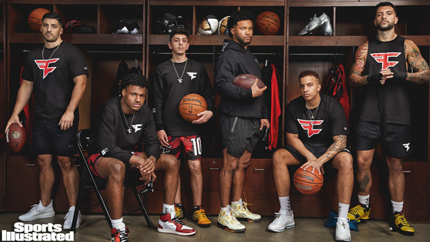 LeBron James Son Bronny, 16, Follows In Dads Footsteps On SI Cover With FaZe Clan Members